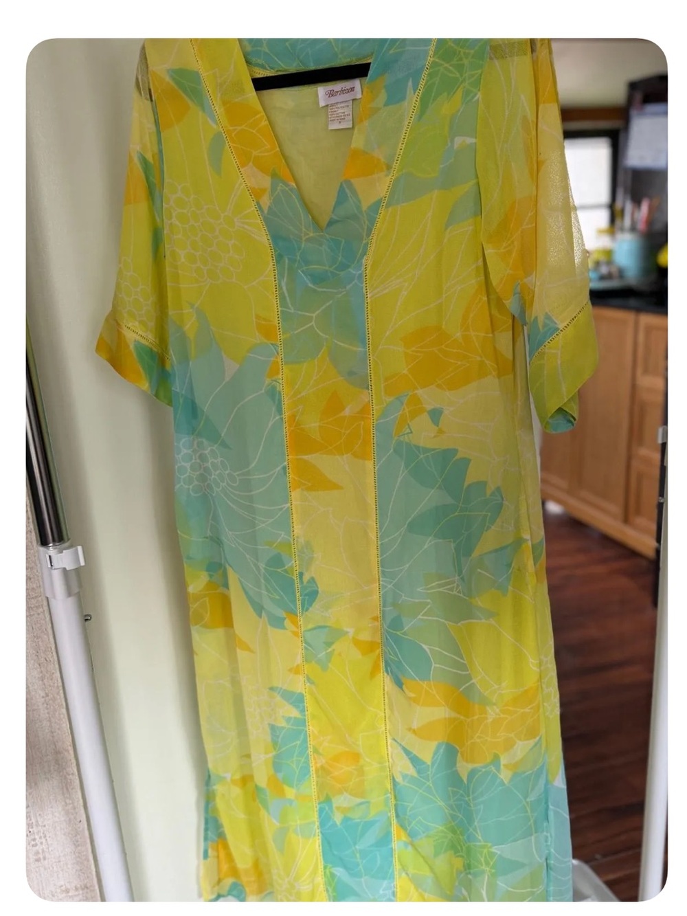 Vintage Barbizon Mumu with pockets
